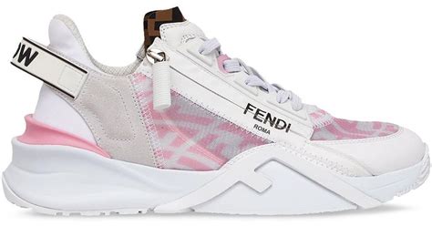 fendi pink sneakers|fendi flow sneakers women's.